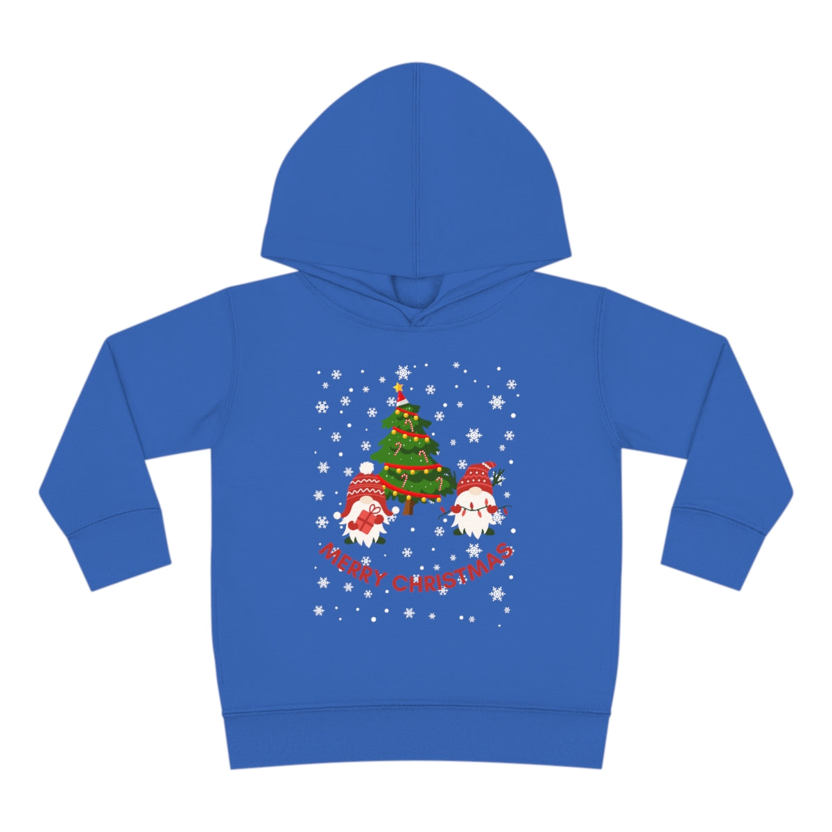 Merry & Bright Holidays ChristmasToddler Pullover Fleece Hoodie