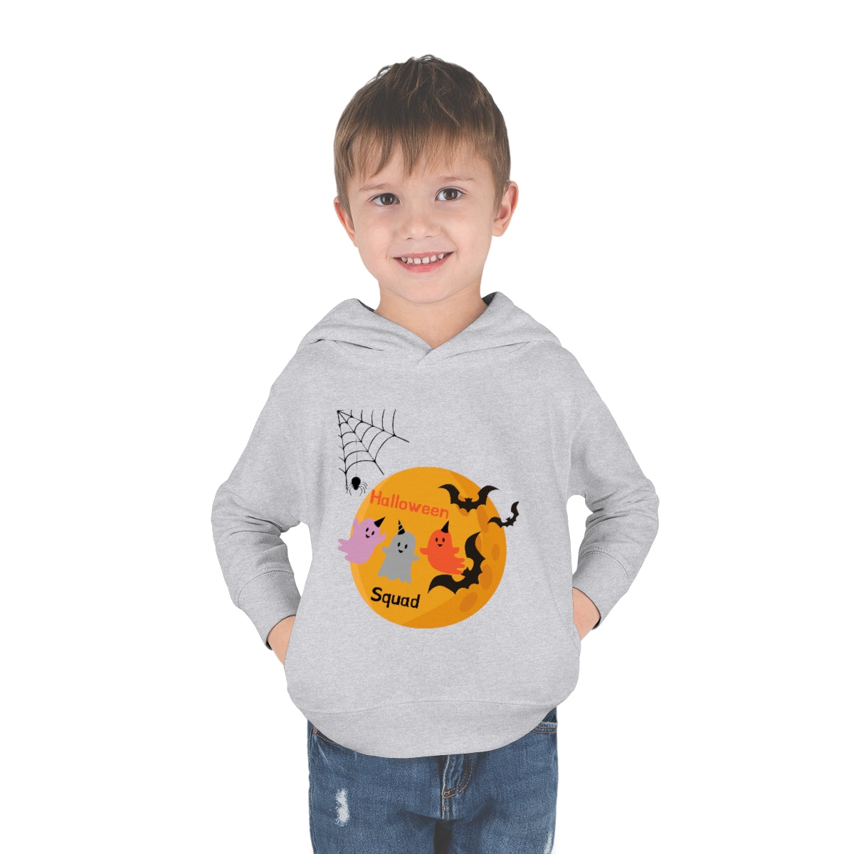 Halloween Squad Toddler Pullover Fleece Hoodie