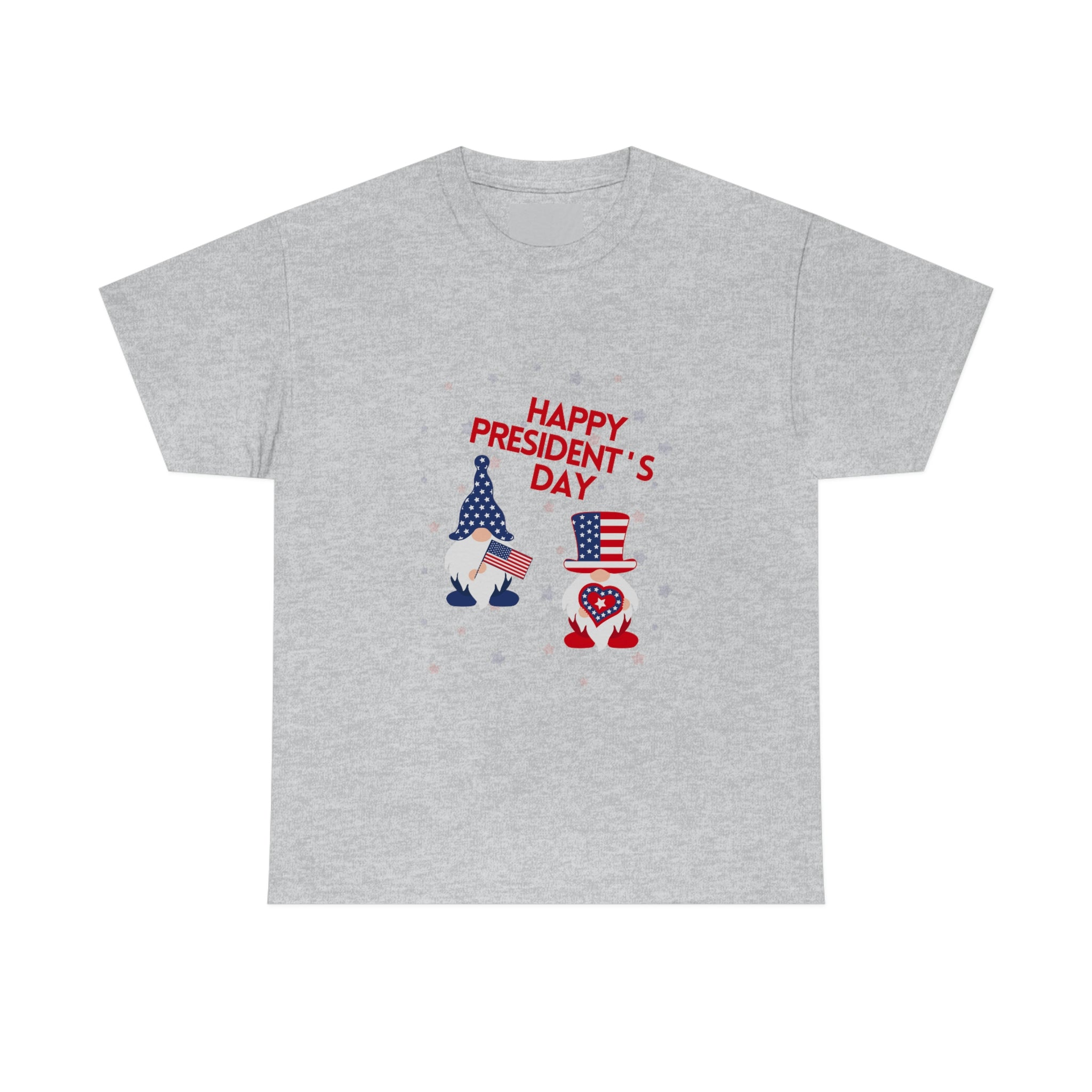 Happy President's Day Gnome Unisex Heavy Cotton Tee