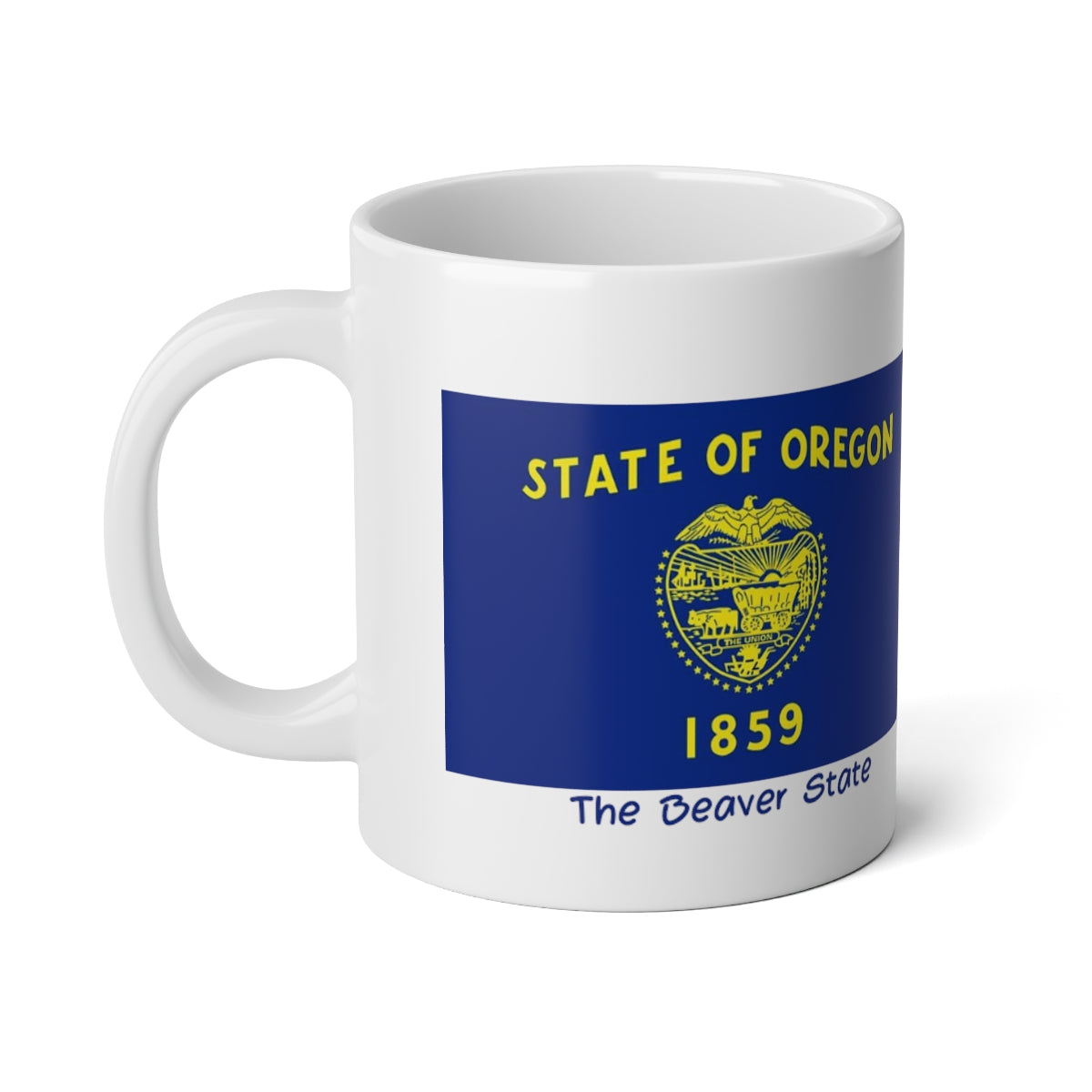 Oregon State Flag Jumbo Mug, 20oz