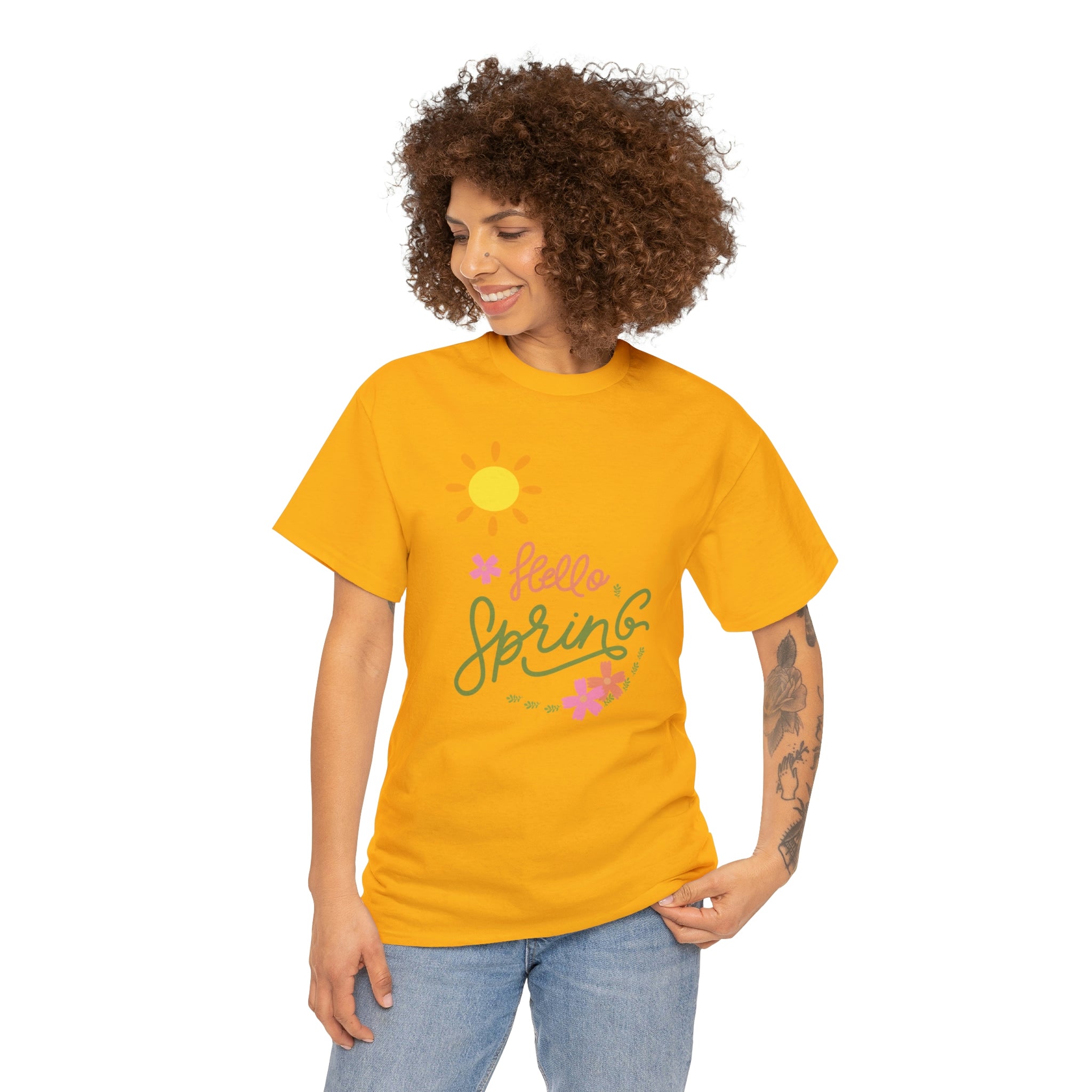 Spring Sunshine Unisex Heavy Cotton Tee