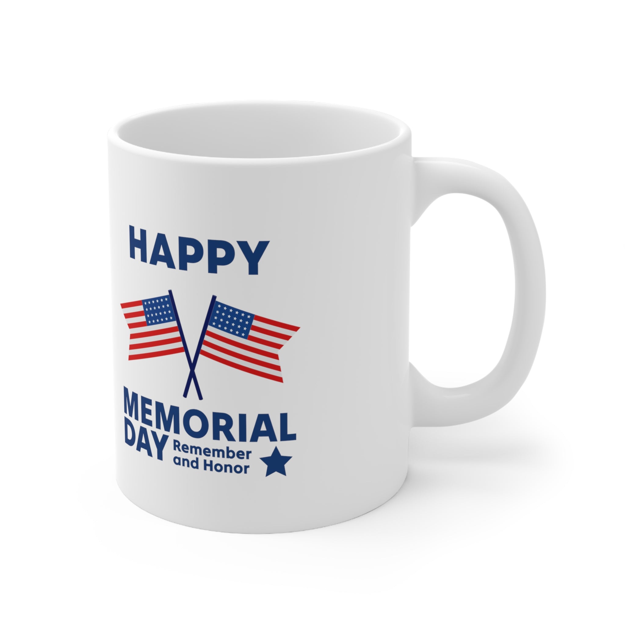 Happy Memorial Day Ceramic Mug 11oz
