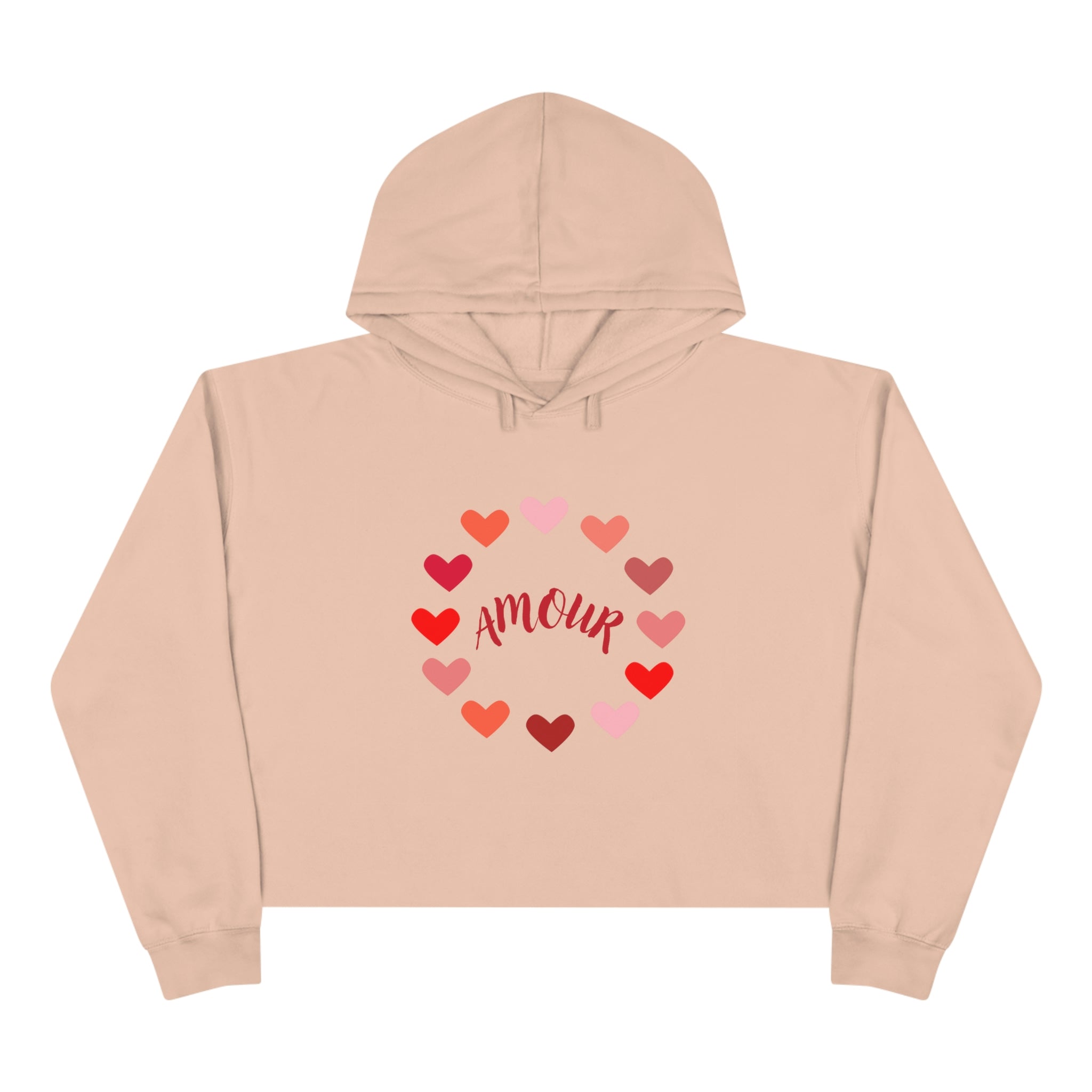 Amour Crop Hoodie