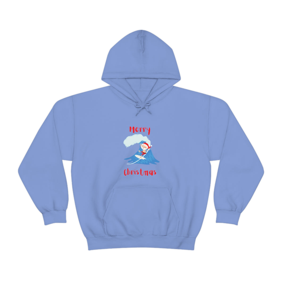 Surfing Santa Unisex Heavy Blend™ Hooded Sweatshirt