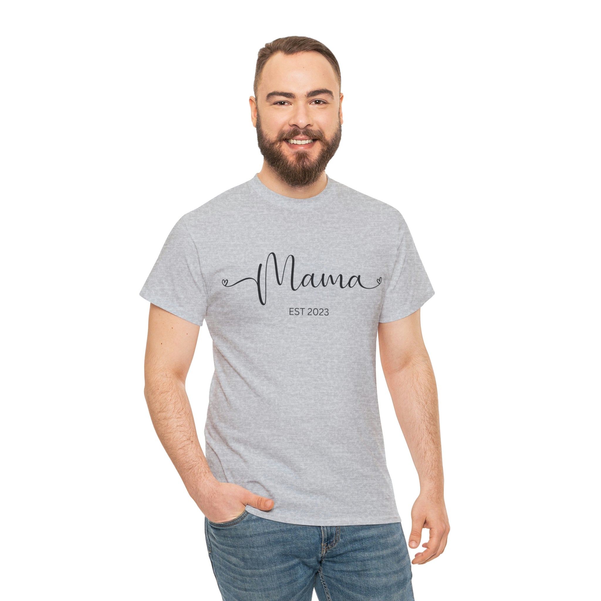 Happy Mama Day Unisex Heavy Cotton Tee