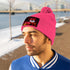 Tiger Pom Pom Beanie