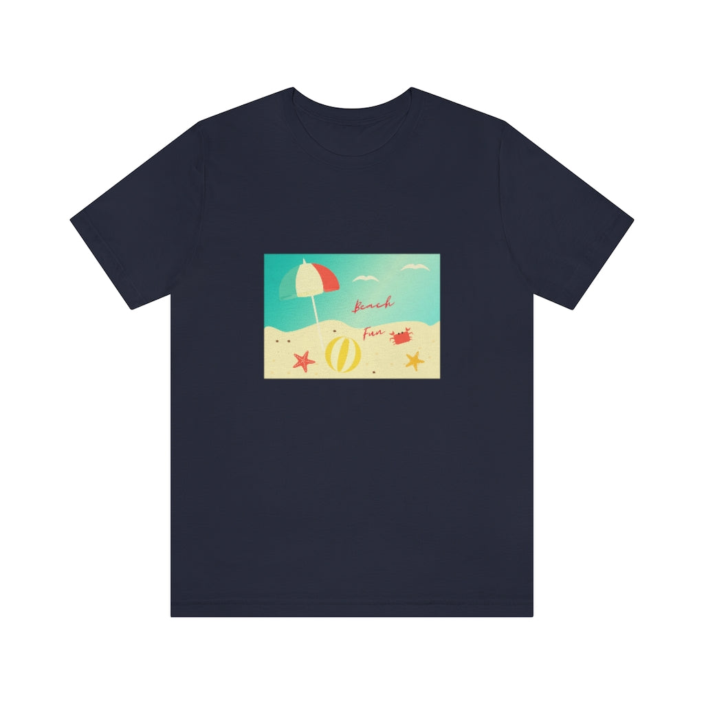 Beach Fun Unisex Jersey Short Sleeve Tee