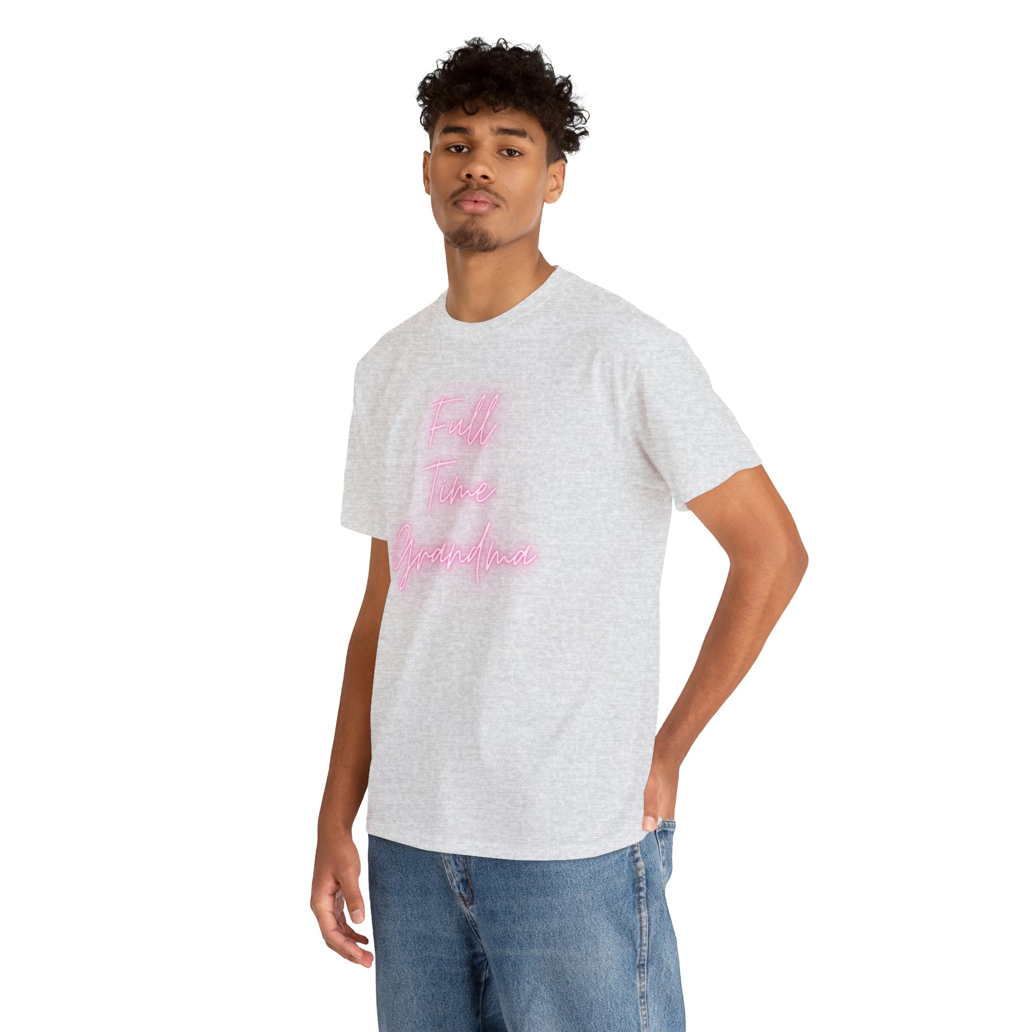 Full Time Grandma Unisex Heavy Cotton Tee