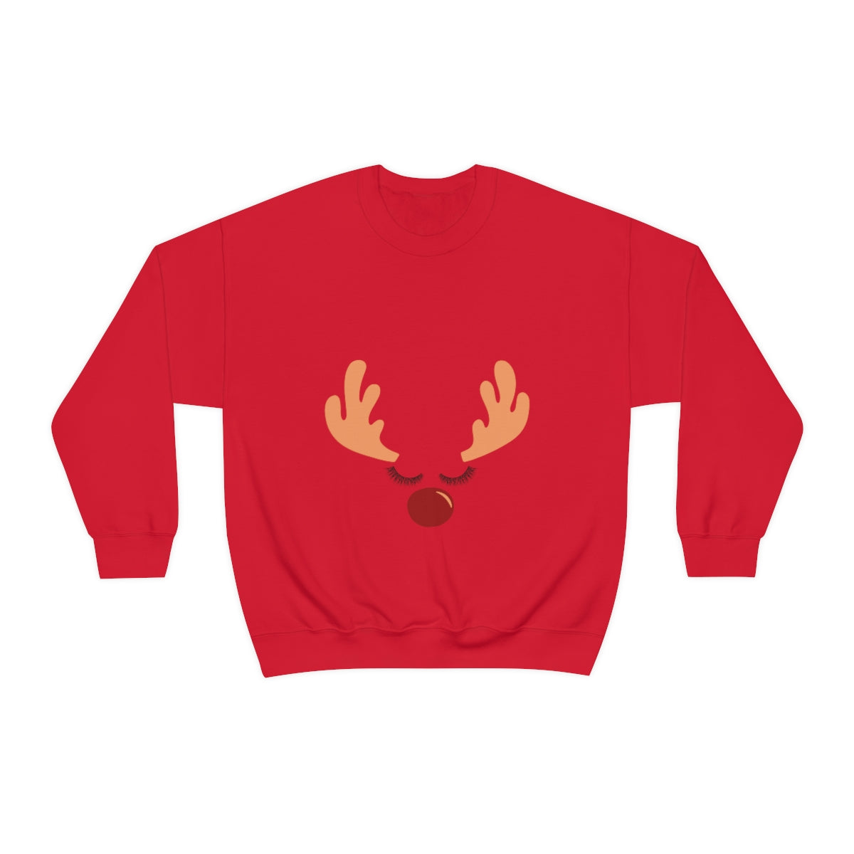 Reindeer Christmas Unisex Heavy Blend™ Crewneck Sweatshirt