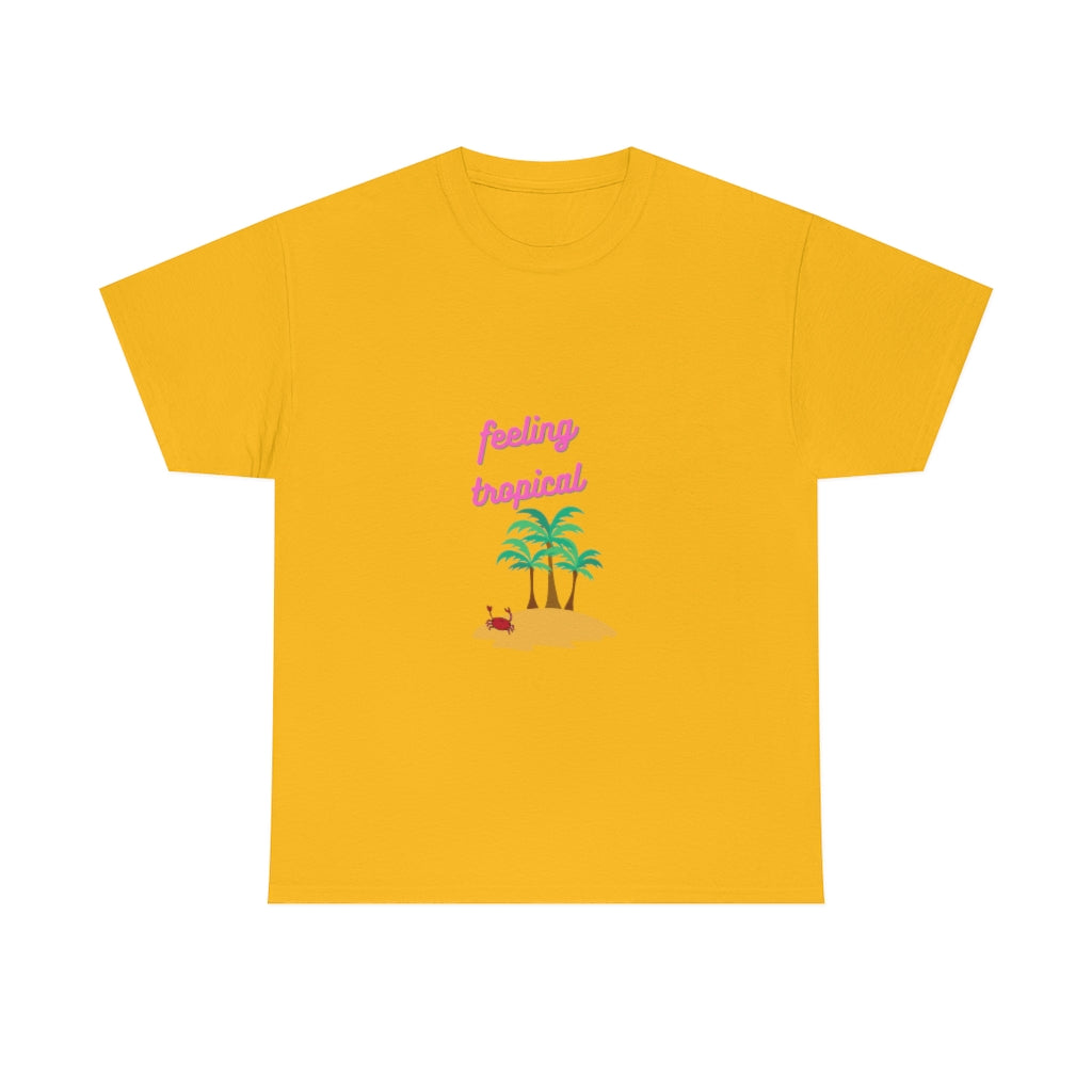 Feeling Tropical Unisex Heavy Cotton Tee