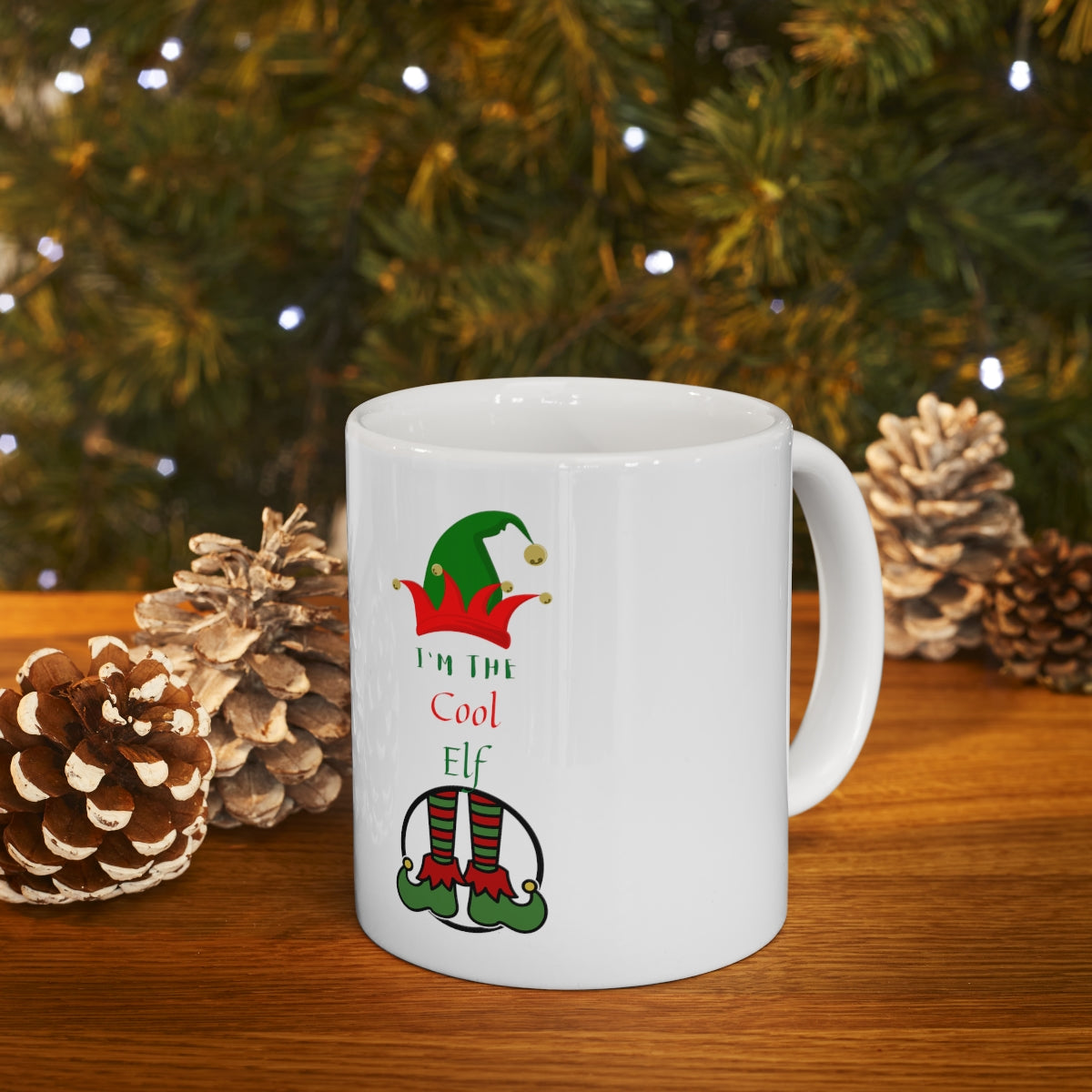 I'm The Cool Elf Ceramic Mug 11oz