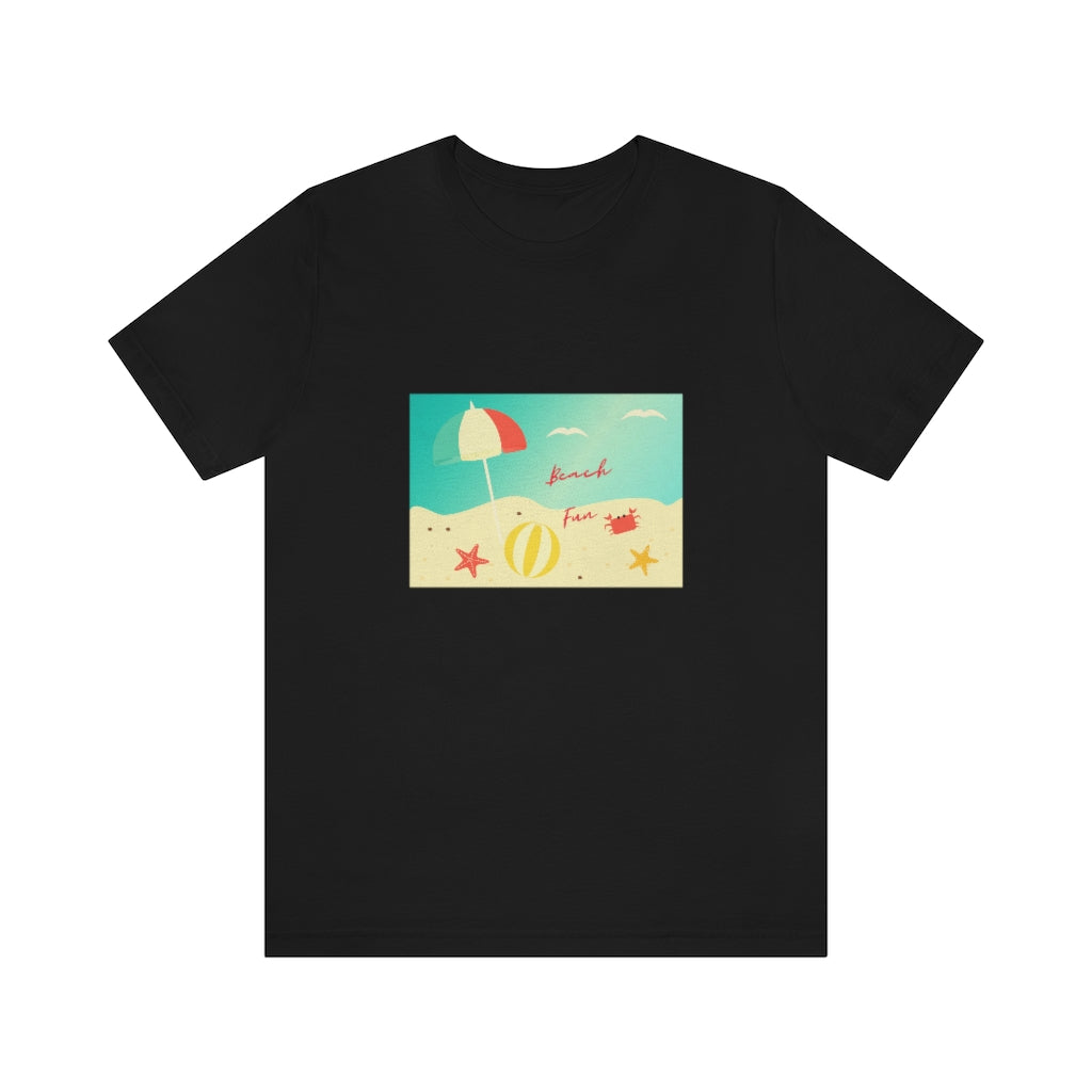 Beach Fun Unisex Jersey Short Sleeve Tee