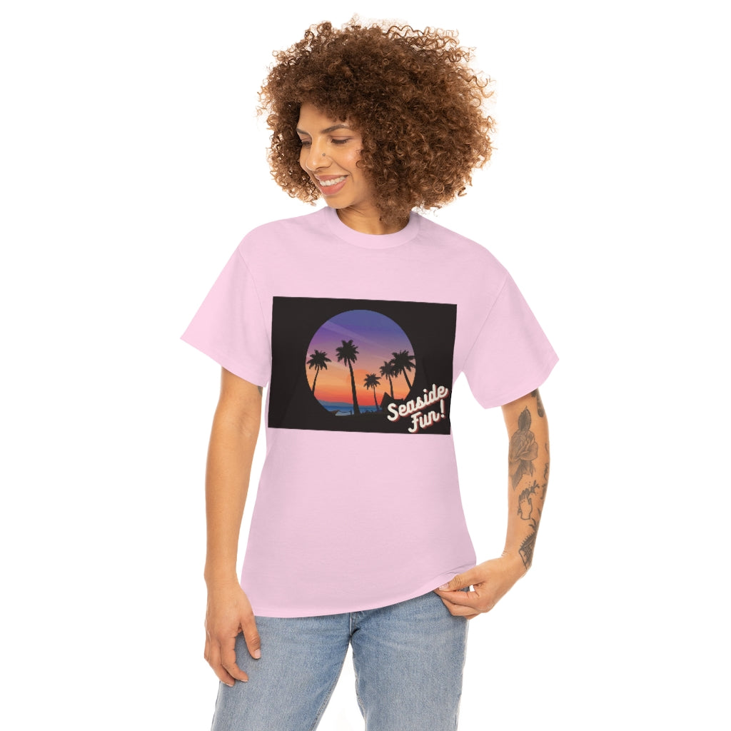 Seaside Fun Unisex Heavy Cotton Tee