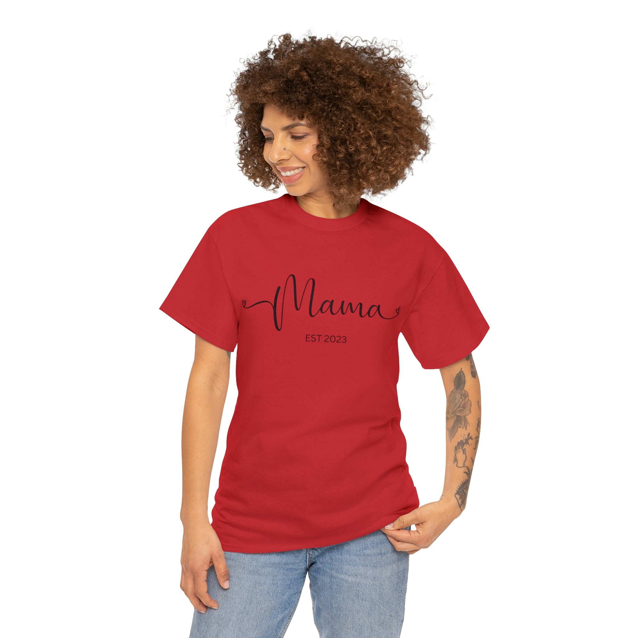 Happy Mama Day Unisex Heavy Cotton Tee