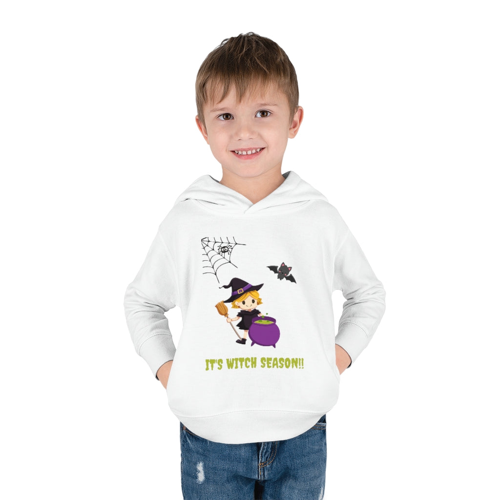 It's Witch Season Toddler Pullover Fleece Hoodie