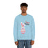 Happy Easter Day Bunny Unisex Heavy Blend™ Crewneck Sweatshirt