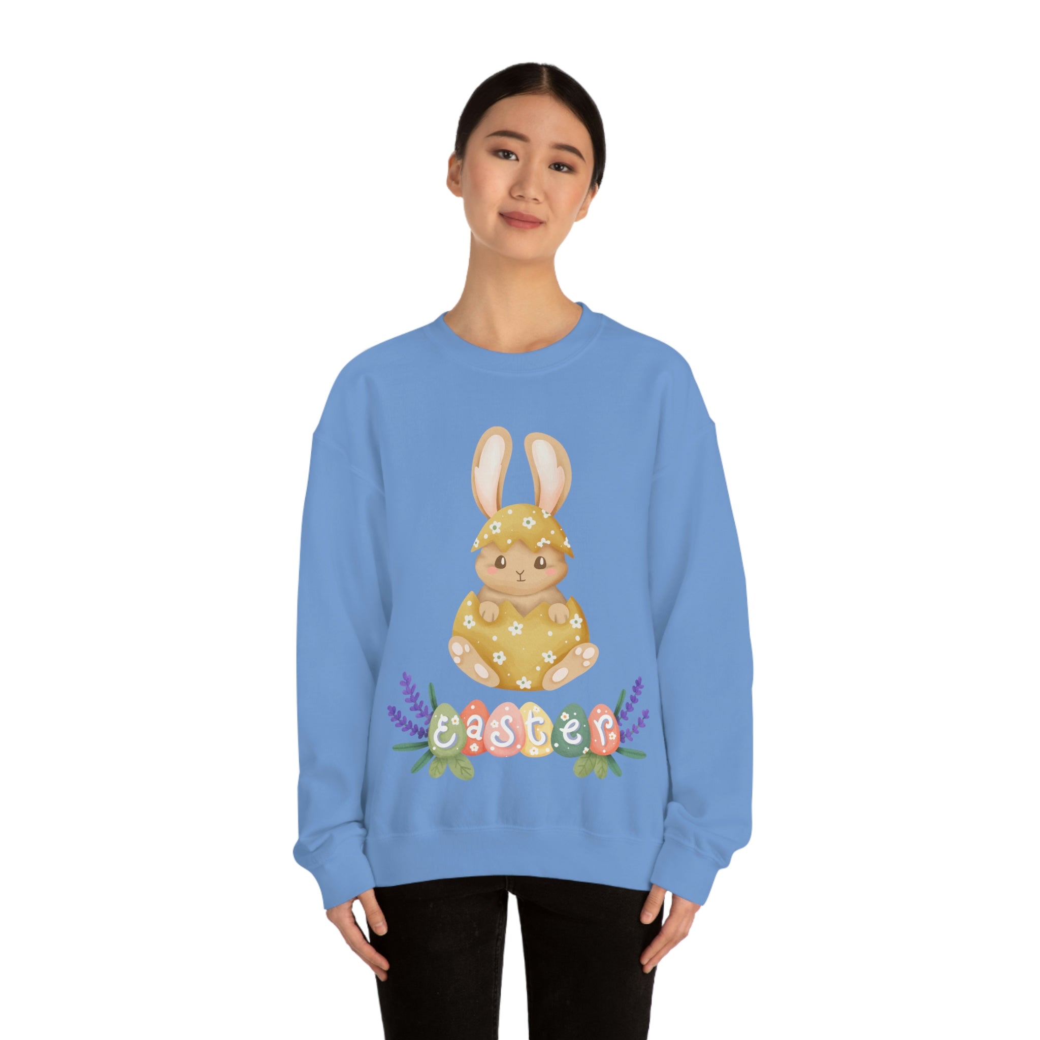 Easter Hunt Is On Unisex Heavy Blend™ Crewneck Sweatshirt