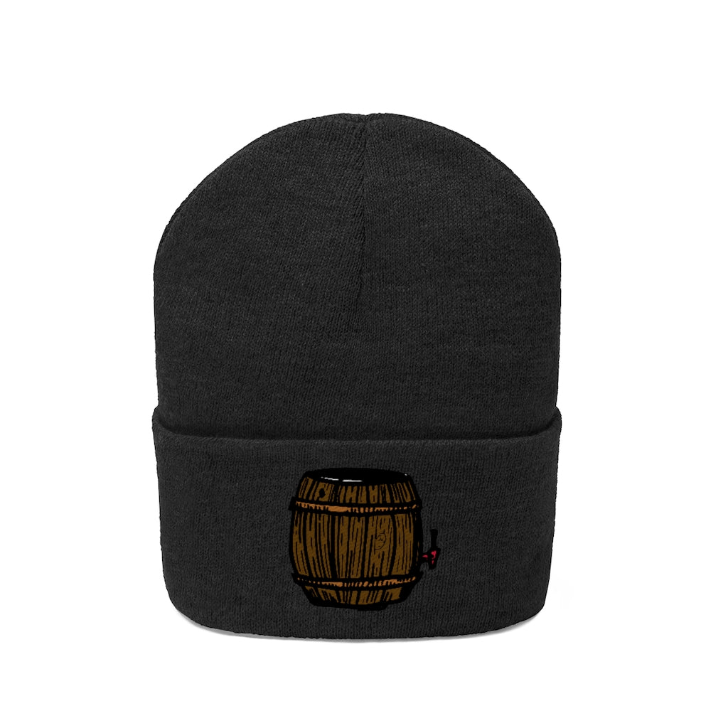 Keg Barrel Knit Beanie