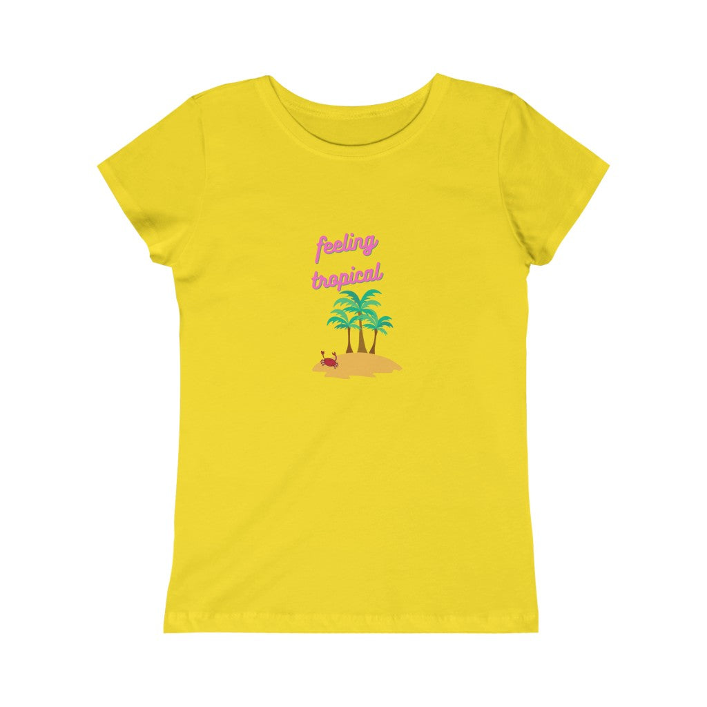 Feeling Tropical Girls Princess Tee