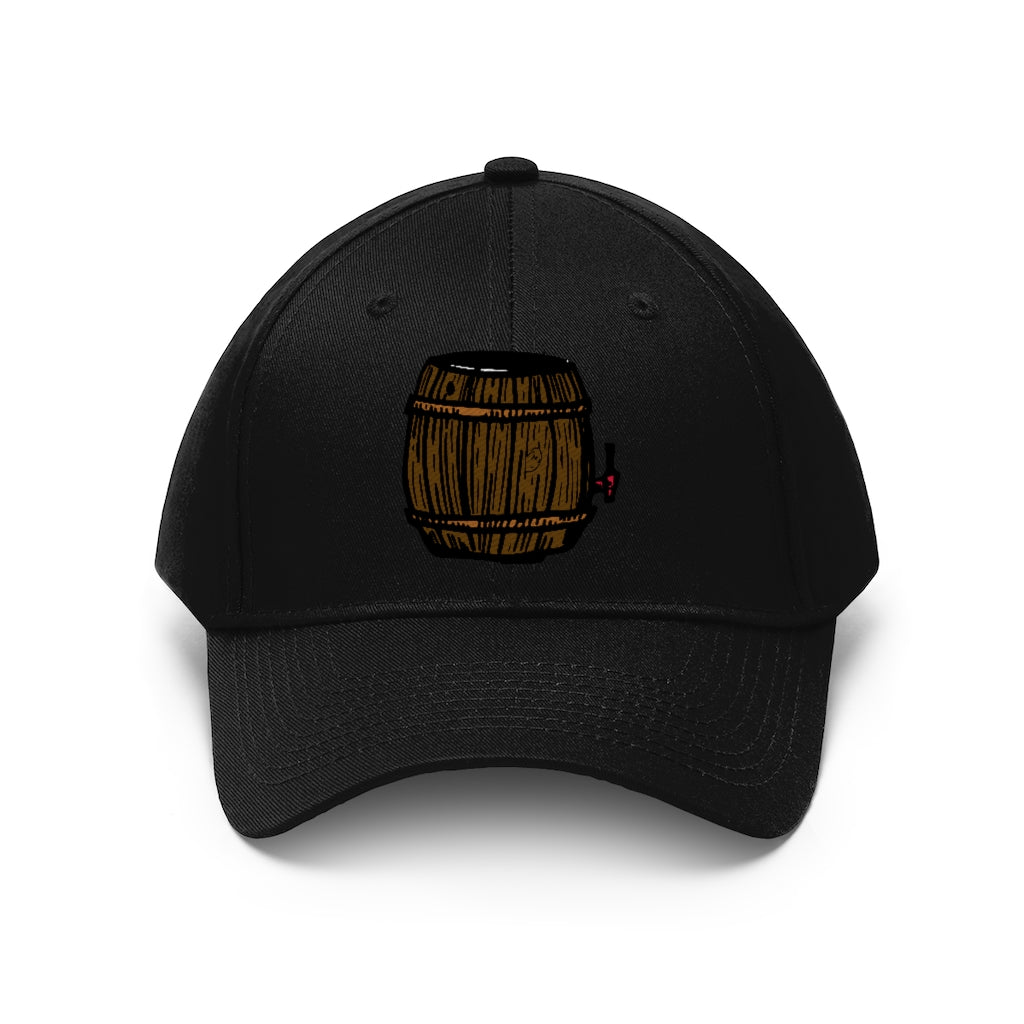 Beer Keg Unisex Twill Hat