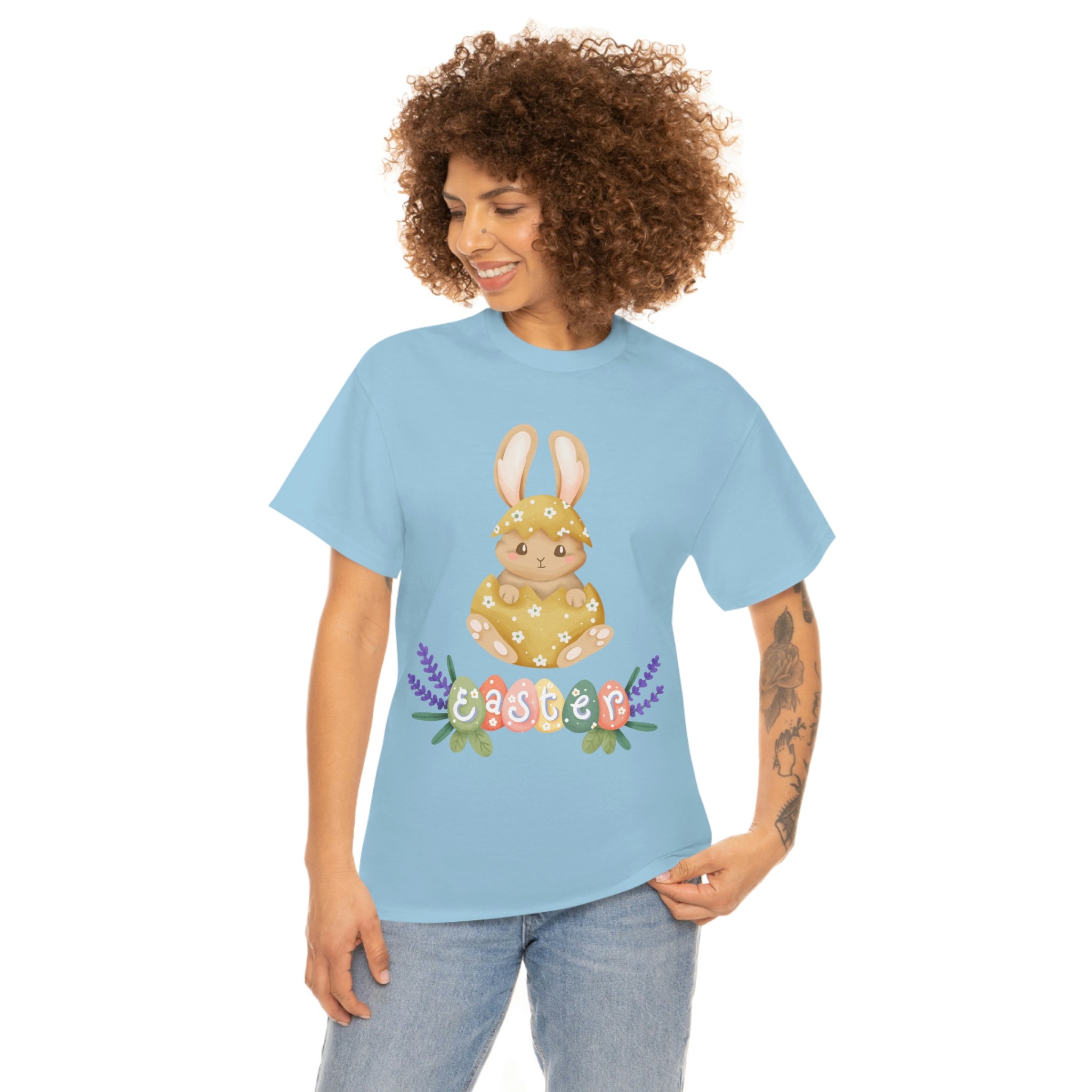 Easter Hunt Is On Unisex Heavy Cotton Tee