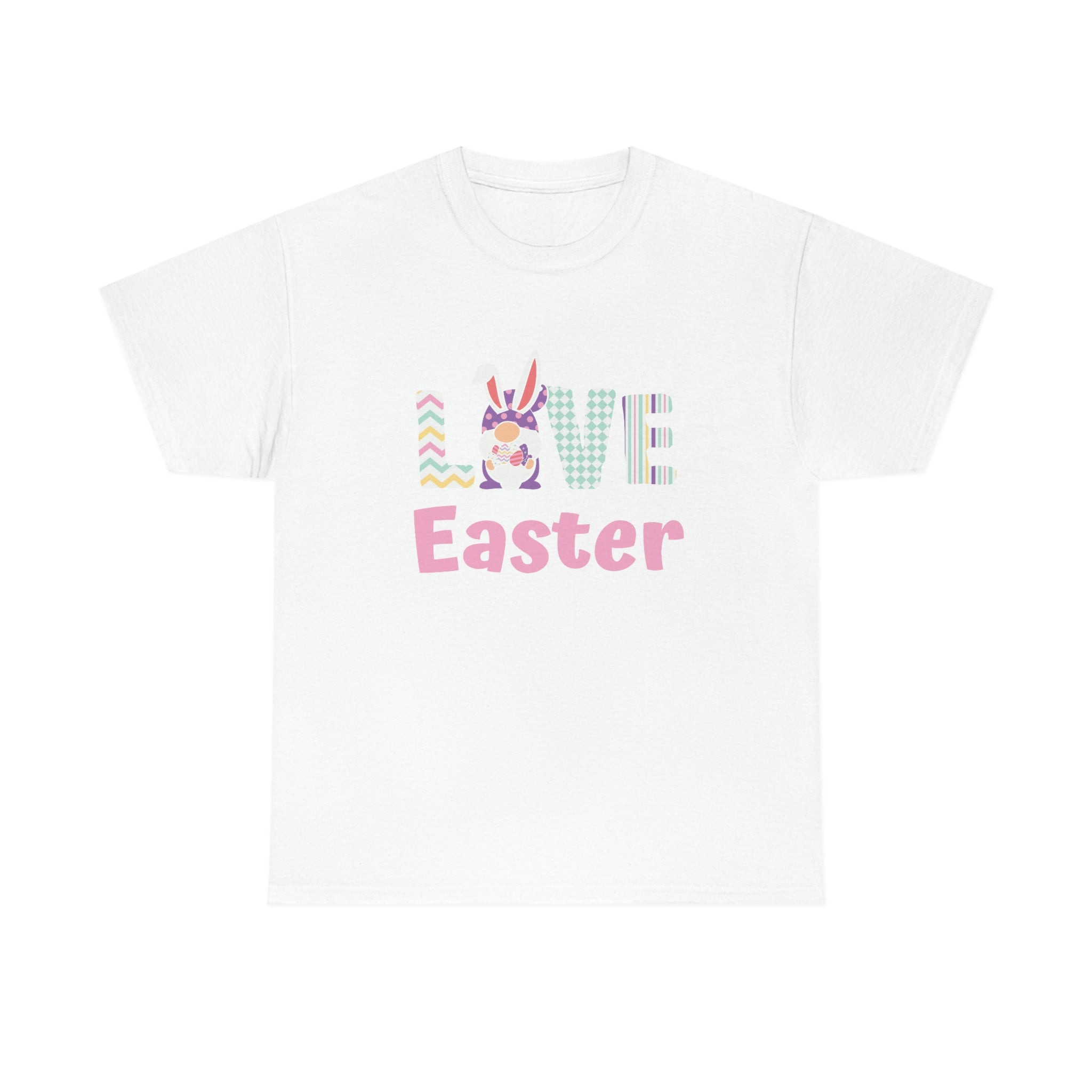 Gnome Love Easter Unisex Heavy Cotton Tee