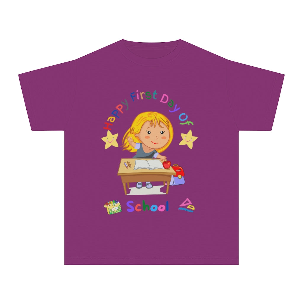 Happy First Day of School Youth Midweight Tee