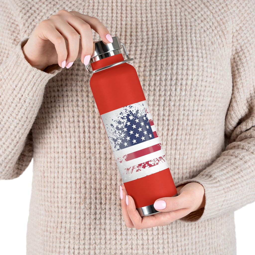 Old Glory 22oz Vacuum Insulated Bottle