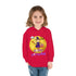 Halloween Witch Girl Toddler Pullover Fleece Hoodie