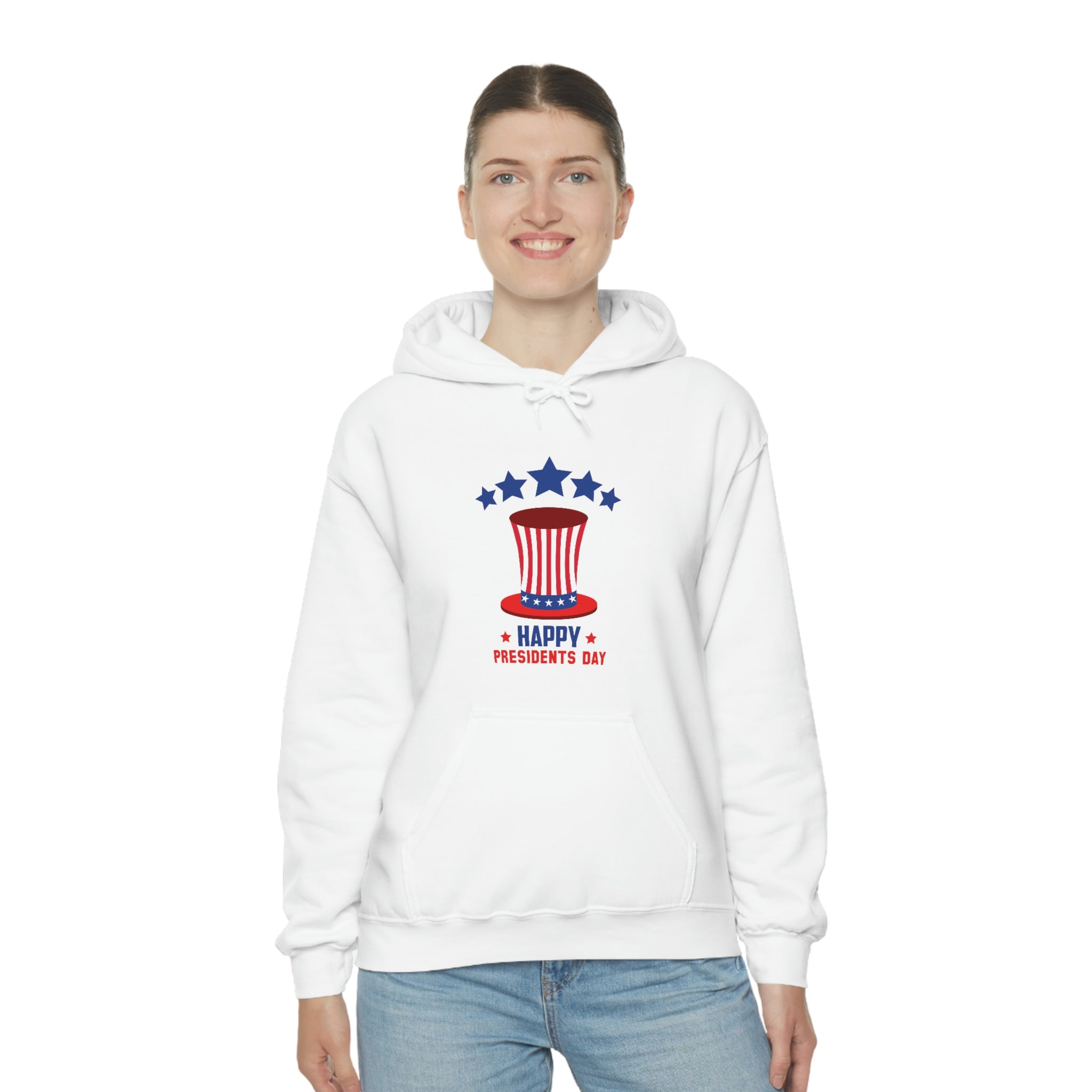 Happy President's Day Hat Unisex Heavy Blend™ Hooded Sweatshirt