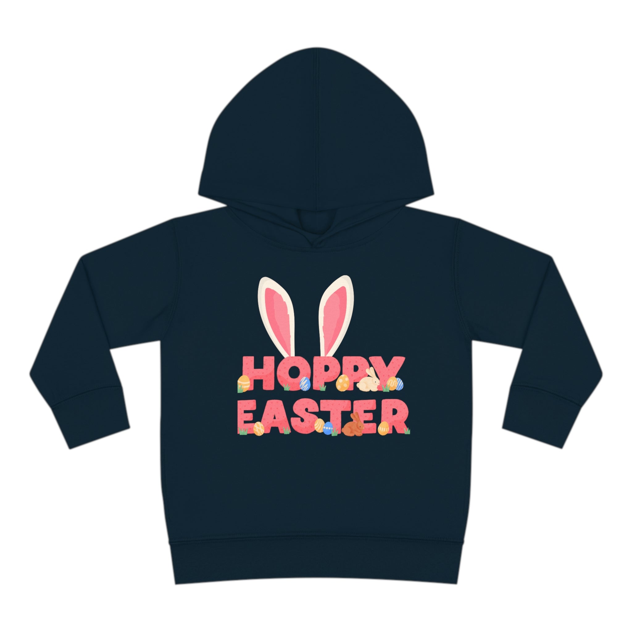 The Hoppy Easter Toddler Pullover Fleece Hoodie