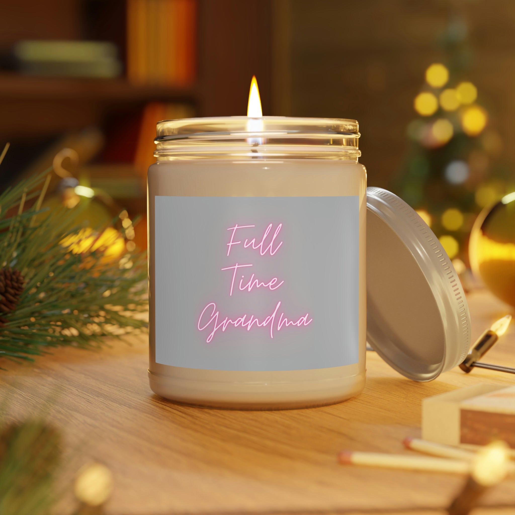 Full Time Grandma Scented Candles, 9oz