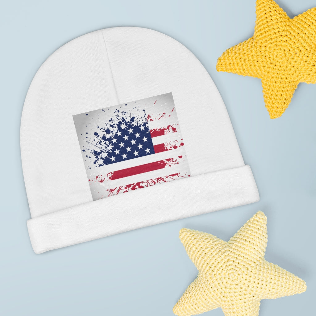 Old Glory Baby Beanie