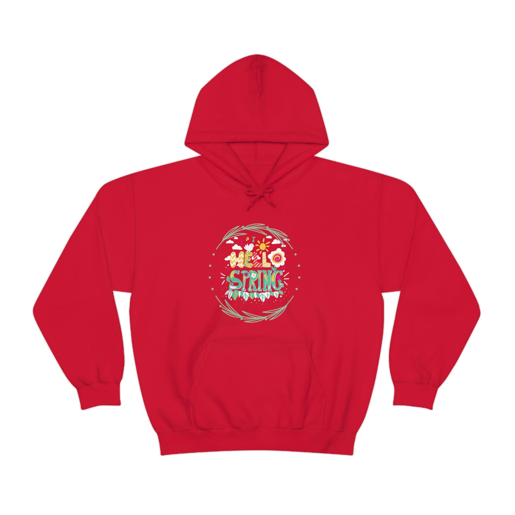 Hello Spring Unisex Heavy Blend™ Hooded Sweatshirt