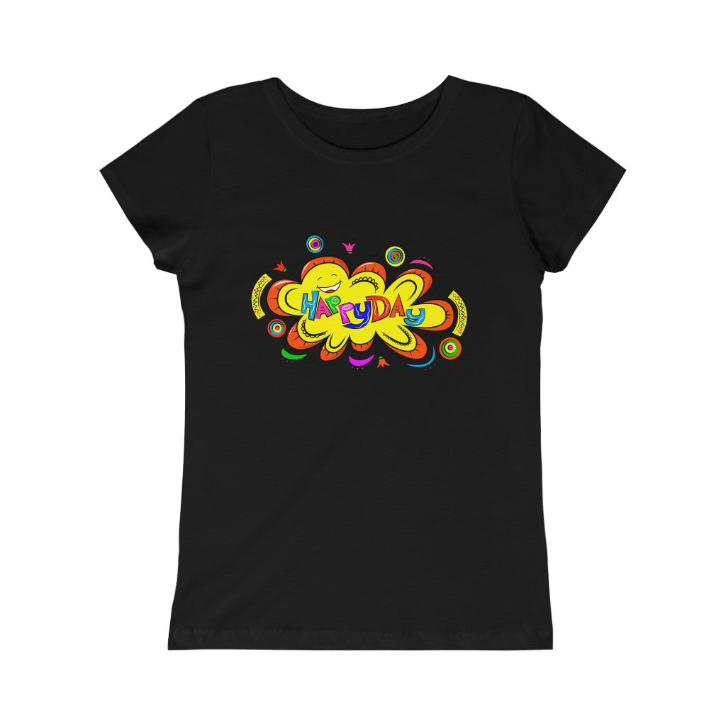 Happy Kid Girls Princess Tee