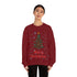 Merry Christmas Tree Unisex Heavy Blend™ Crewneck Sweatshirt