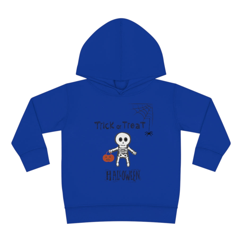 Trick or Treat Halloween Toddler Pullover Fleece Hoodie