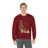 Merry Woolfmas Unisex Heavy Blend™ Crewneck Sweatshirt