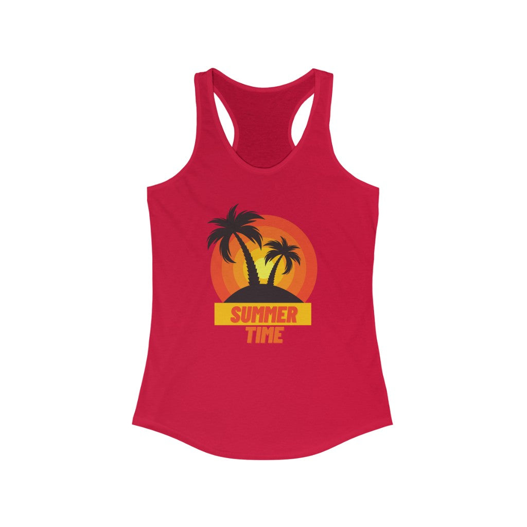 Summer Time Women's Ideal Racerback Tank