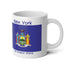 The New York State Flag Jumbo Mug, 20oz