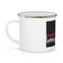 Merry Christmas Kitty Enamel Camping Mug