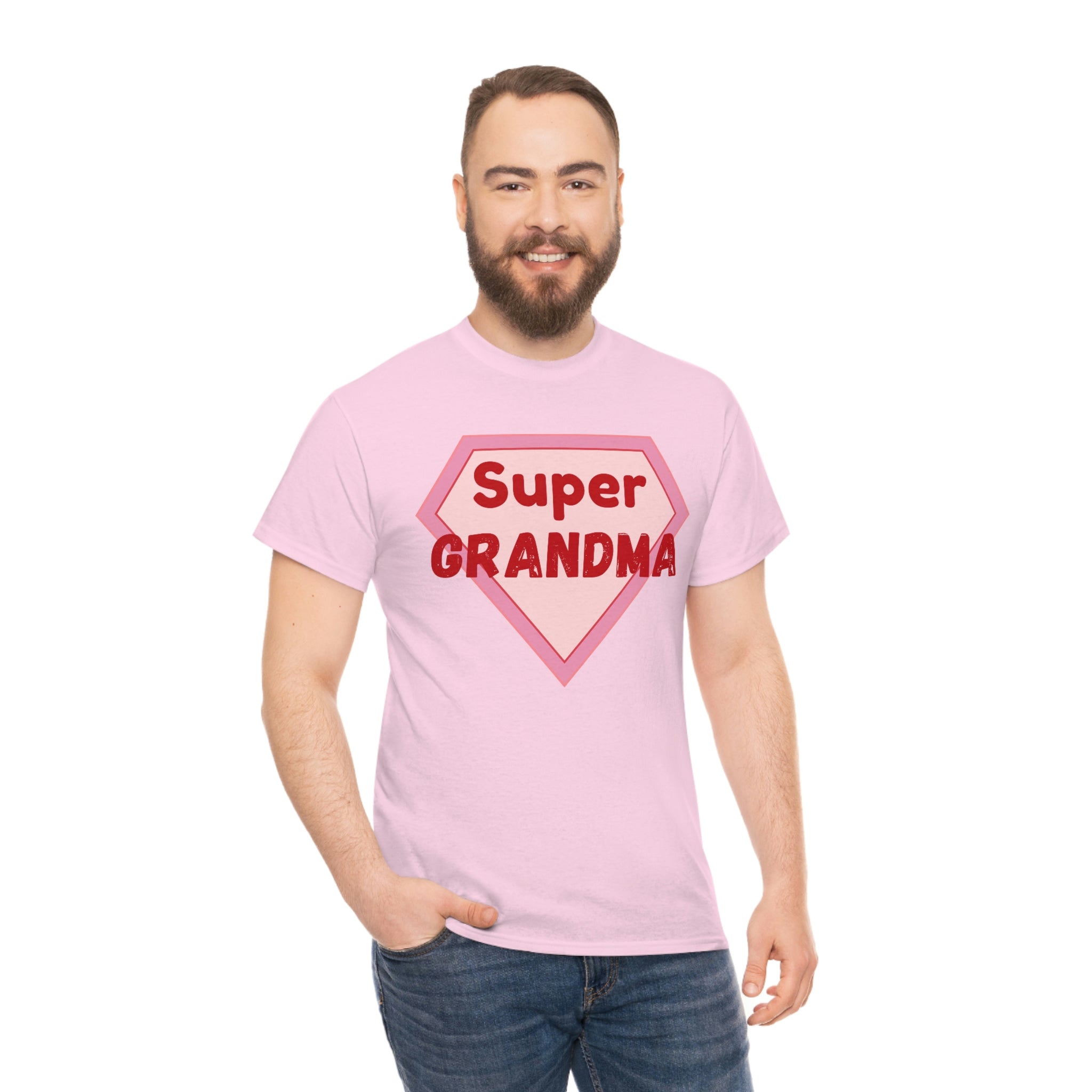Super Grandma Unisex Heavy Cotton Tee