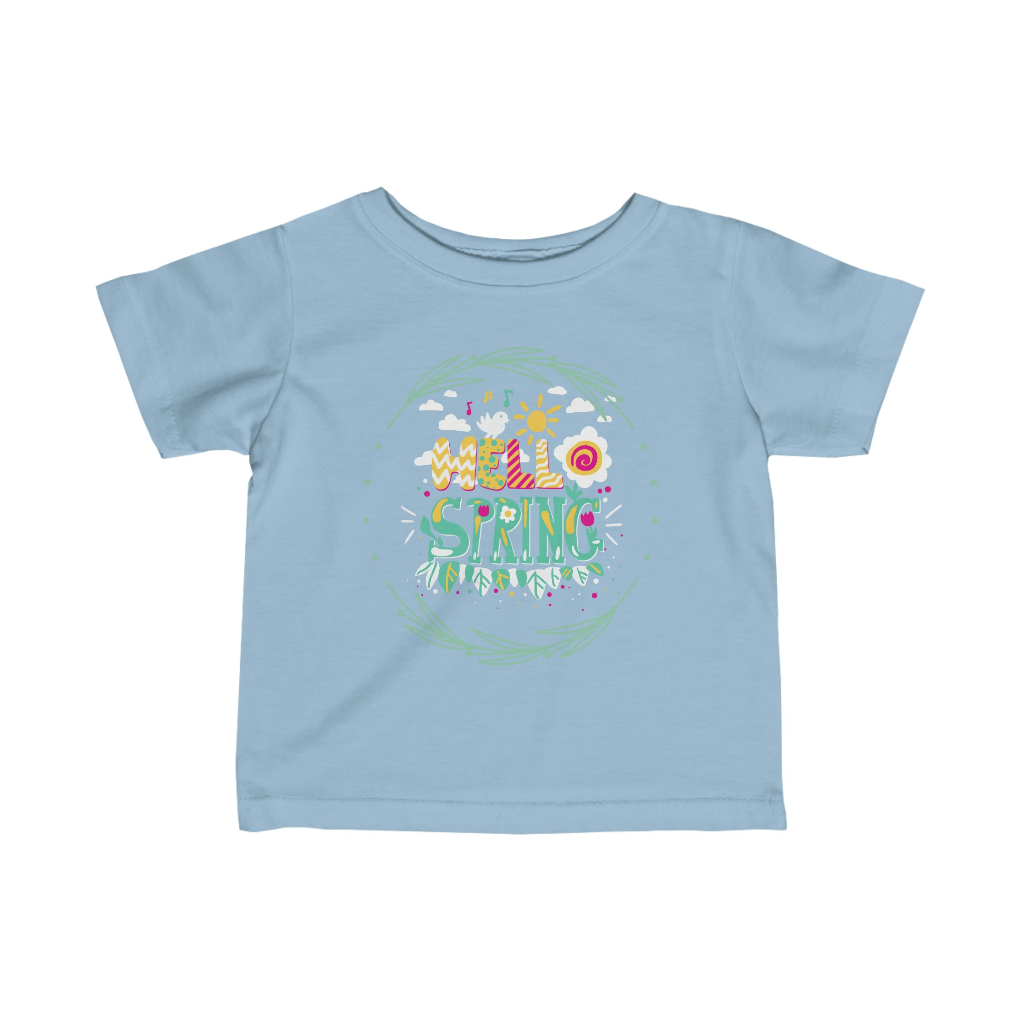 Hello Spring Infant Fine Jersey Tee