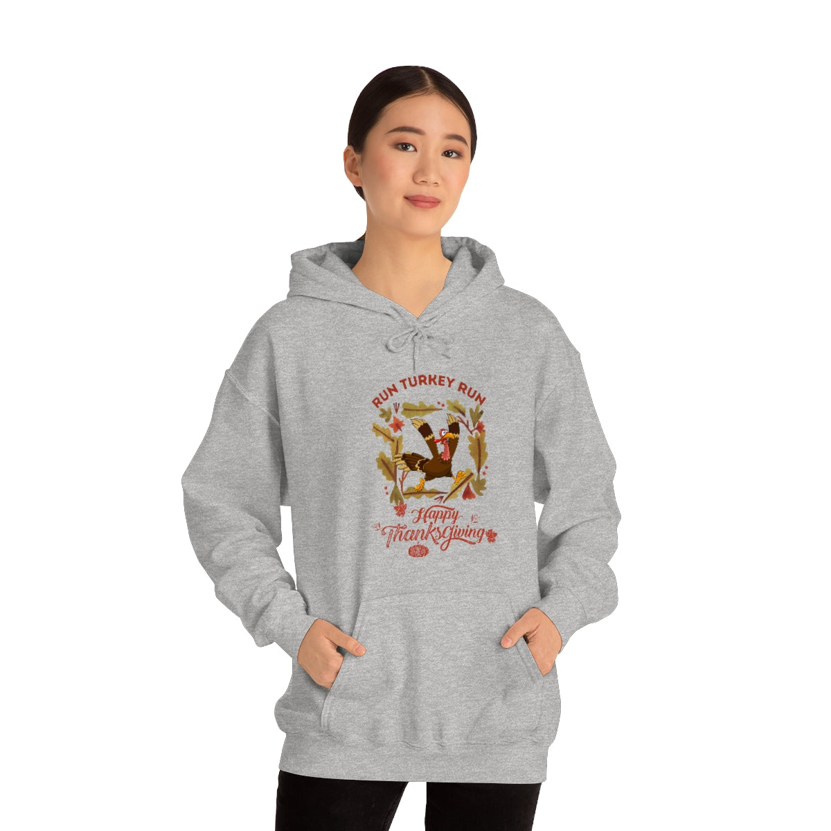 Run Turkey Run Unisex Heavy Blend™ Hooded Sweatshirt