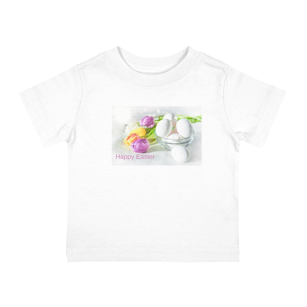 Happy Easter Infant Cotton Jersey Tee