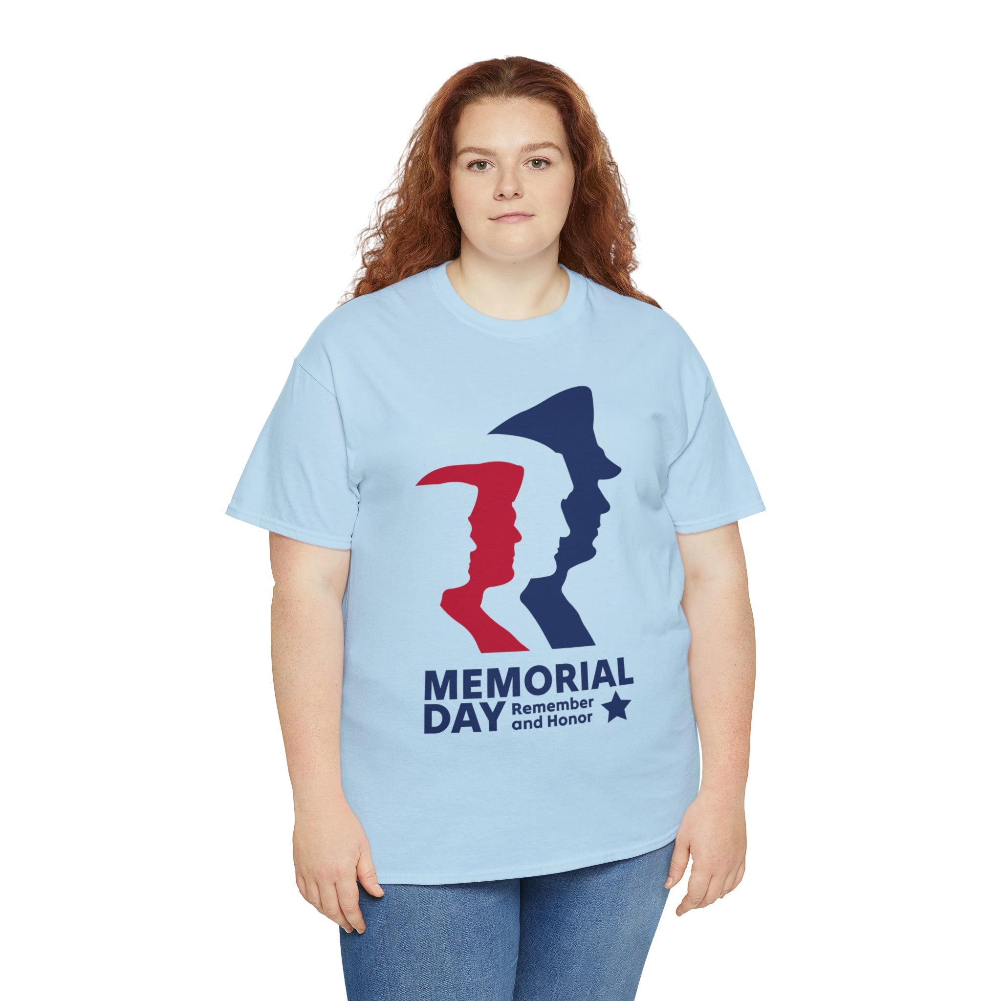 Memorial Day Heroes Unisex Heavy Cotton Tee