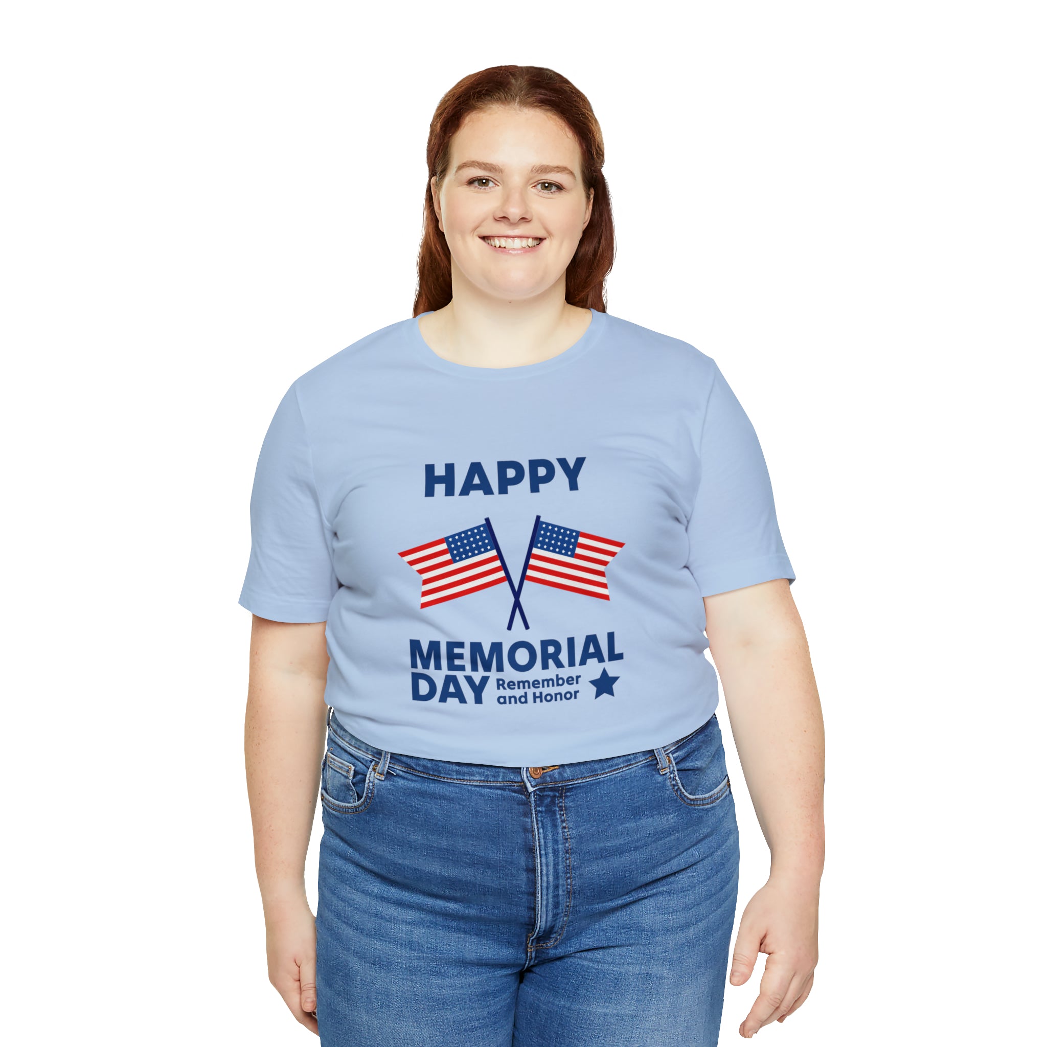 Happy Memorial Day Unisex Jersey Short Sleeve Tee