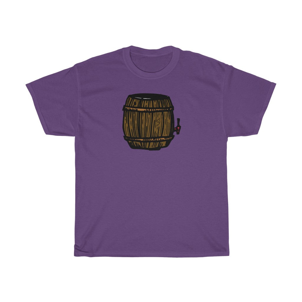 Beer Keg Unisex Heavy Cotton Tee