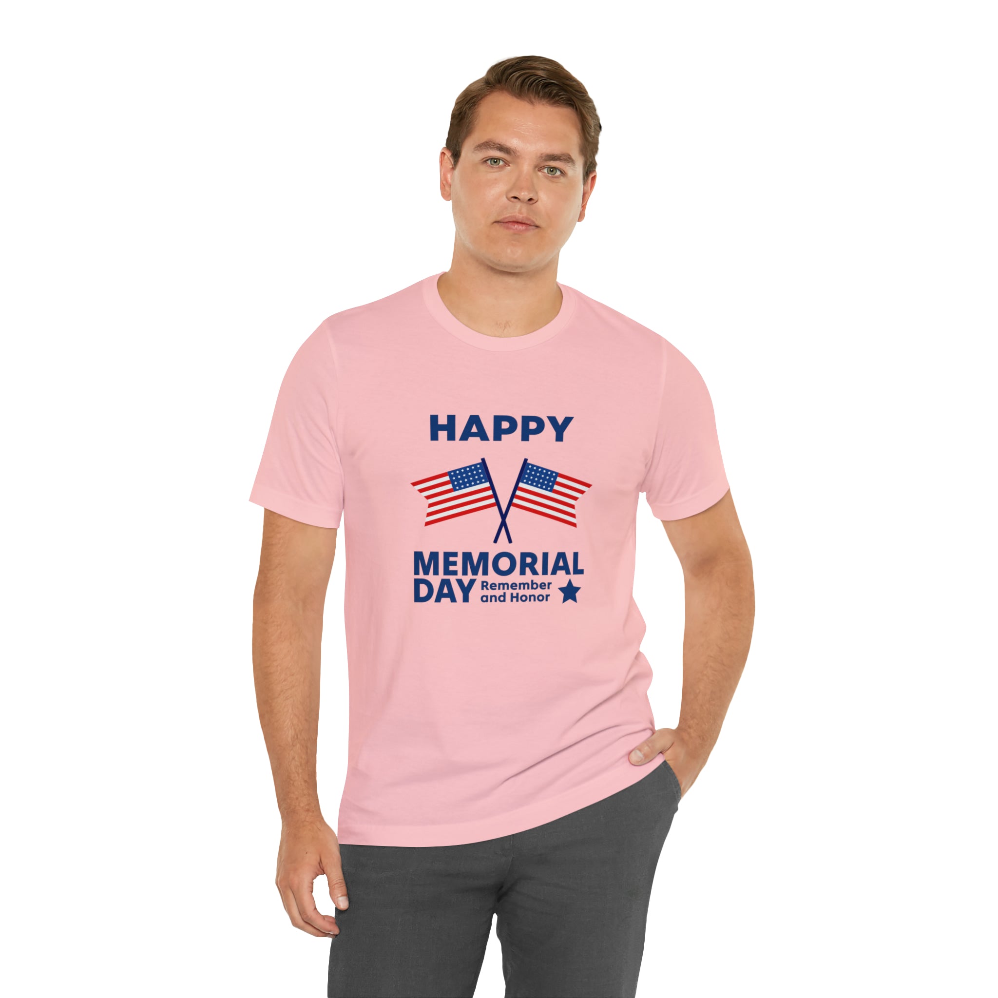 Happy Memorial Day Unisex Jersey Short Sleeve Tee