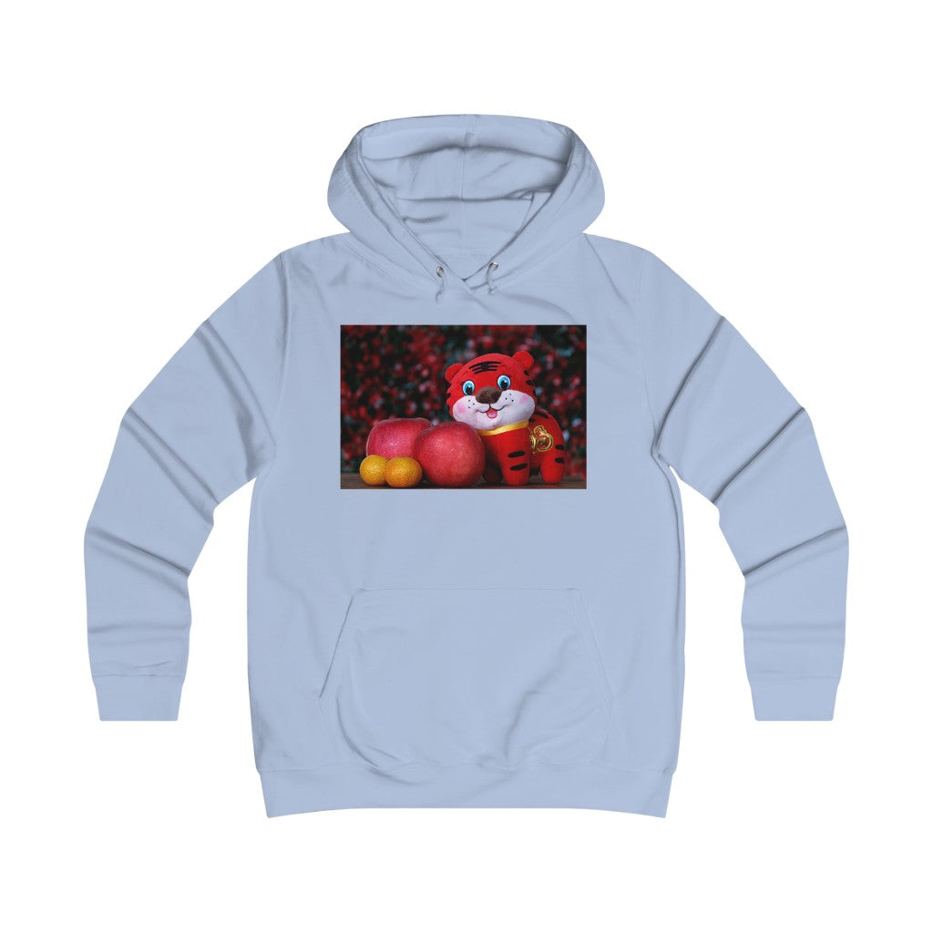 Tigers Girlie College Hoodie